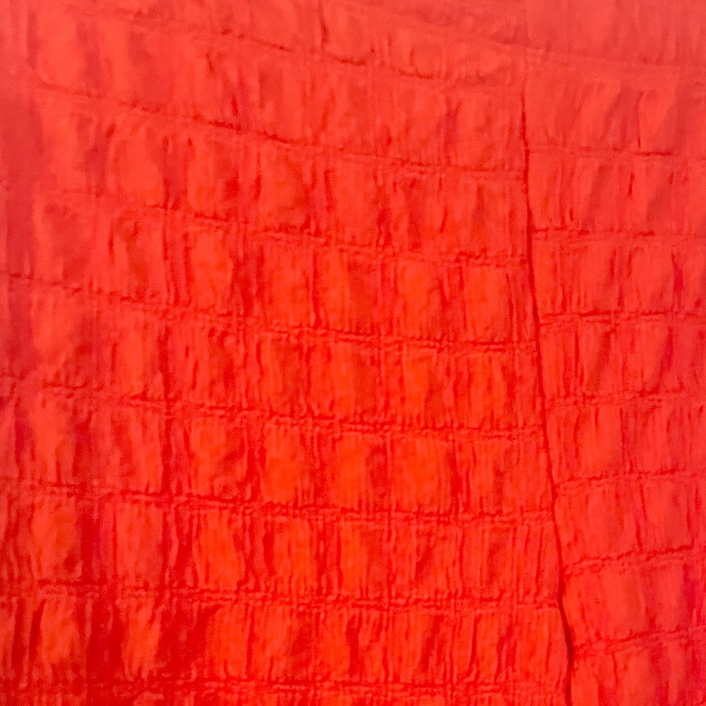 Urban Outfitters Shirred Pant in Orange-Red - Picture 6 of 10